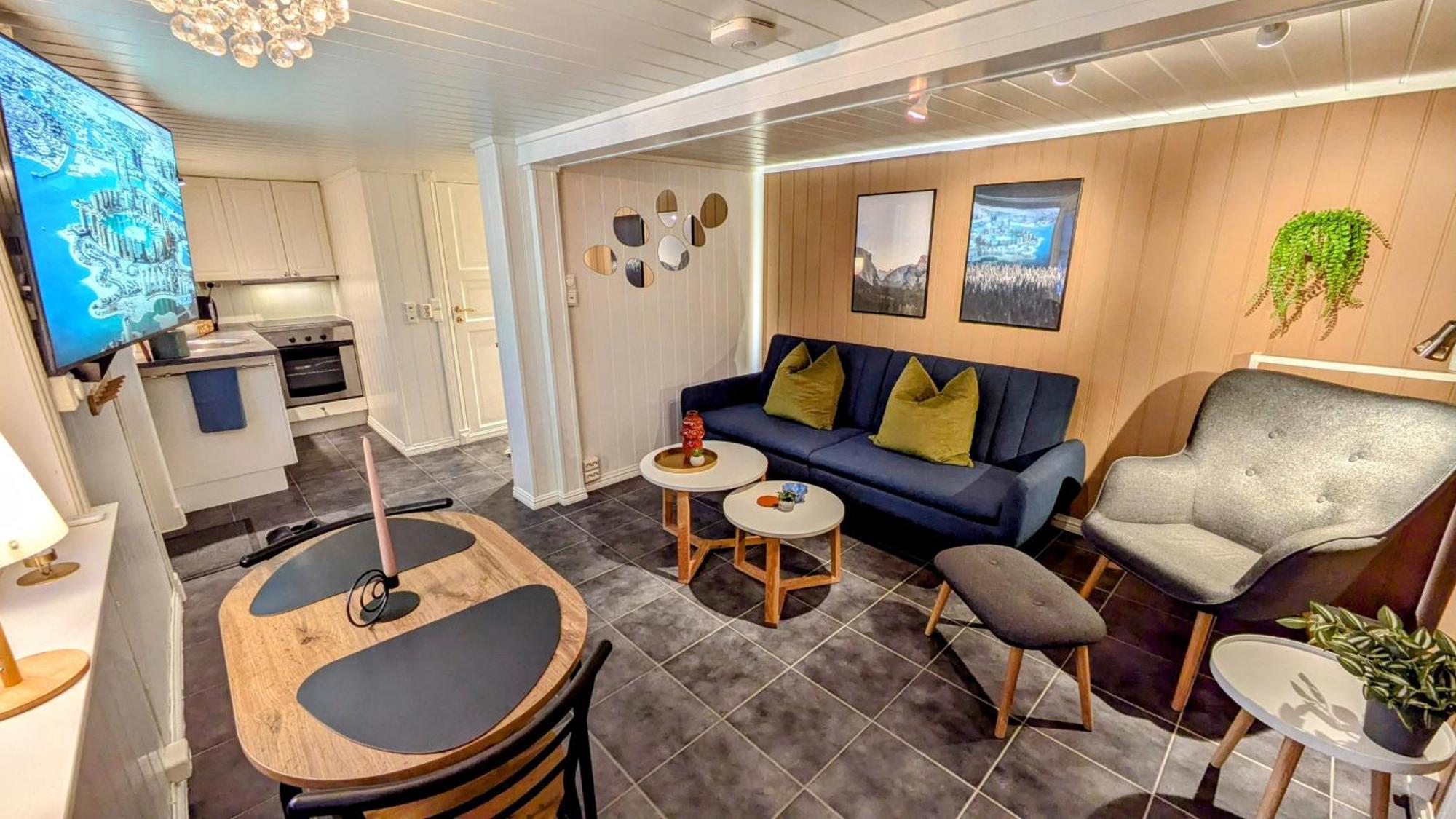 Exclusive And Cosy! Sea And Mountian View - Superfast Wifi, Washer And More Included Sortland Buitenkant foto