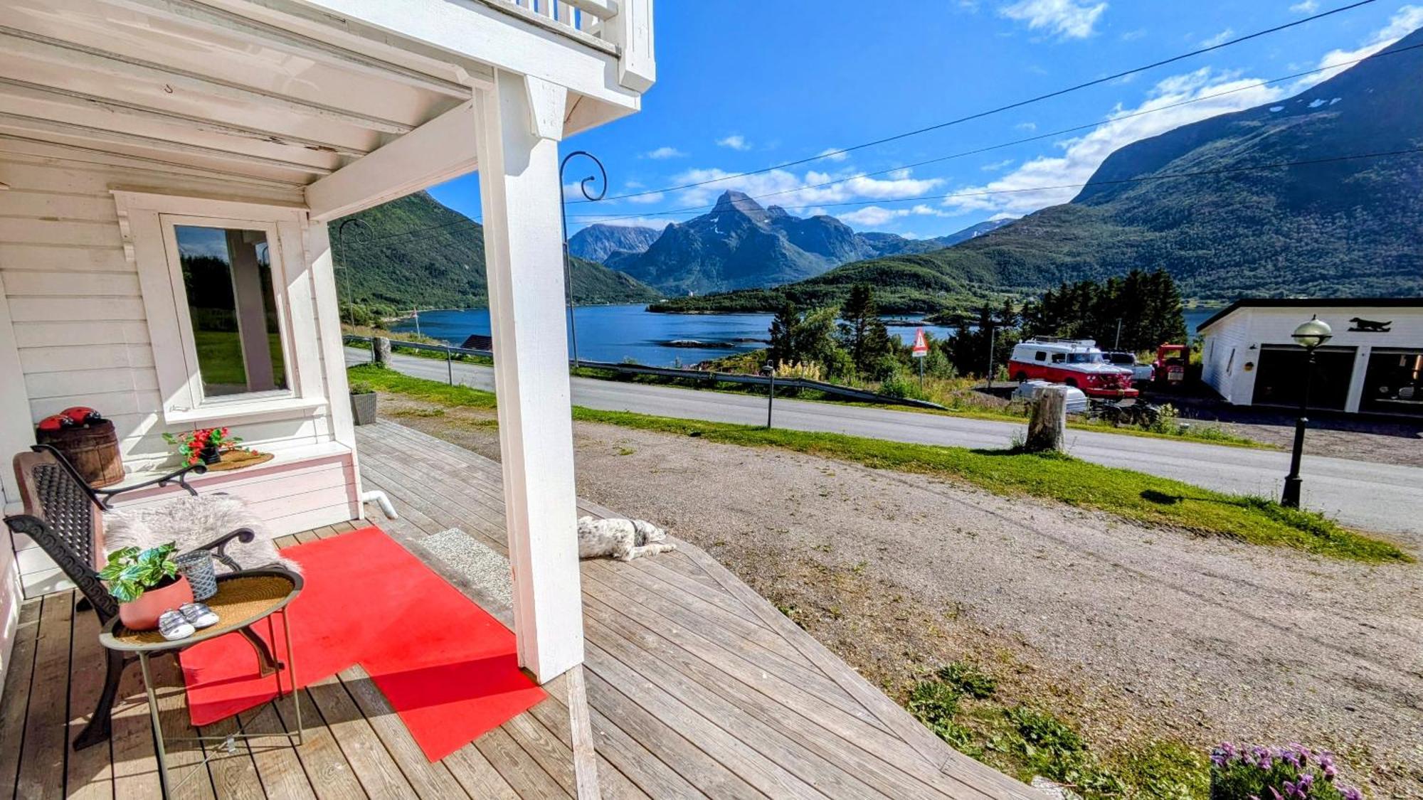 Exclusive And Cosy! Sea And Mountian View - Superfast Wifi, Washer And More Included Sortland Buitenkant foto